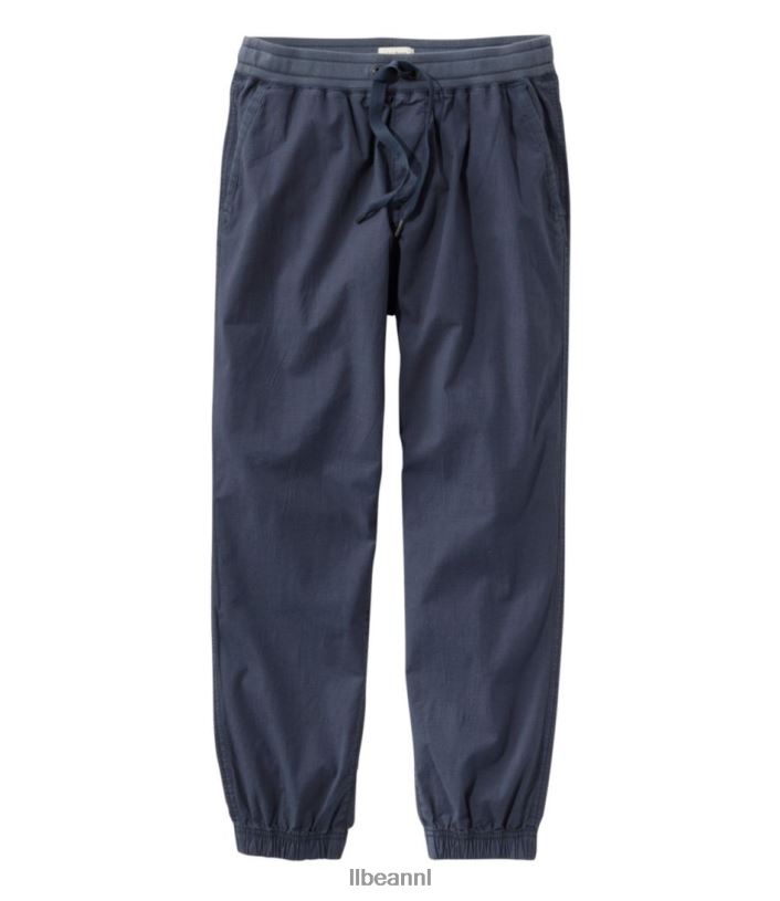 L.L.Bean vrouwen stretch ripstop pull-on broek koolstof marine kleding VT0643169