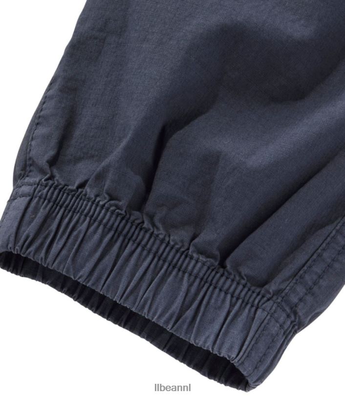 L.L.Bean vrouwen stretch ripstop pull-on broek koolstof marine kleding VT0643169