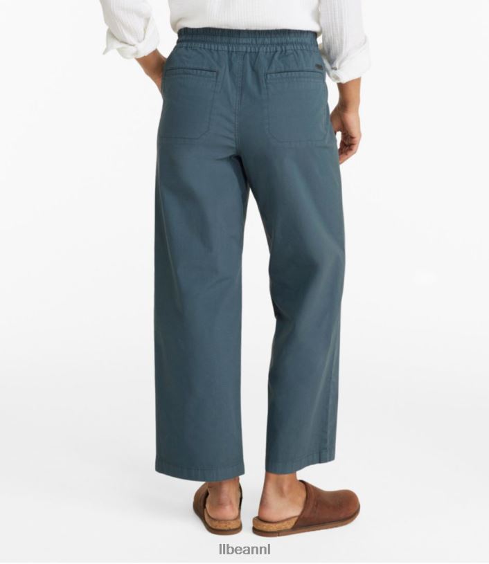 L.L.Bean vrouwen stretch ripstop pull-on broek rokerig mauve kleding VT0643181