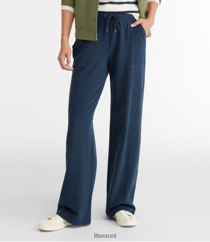 L.L.Bean vrouwen ultrazachte joggingbroek inkt zwart kleding VT0643280