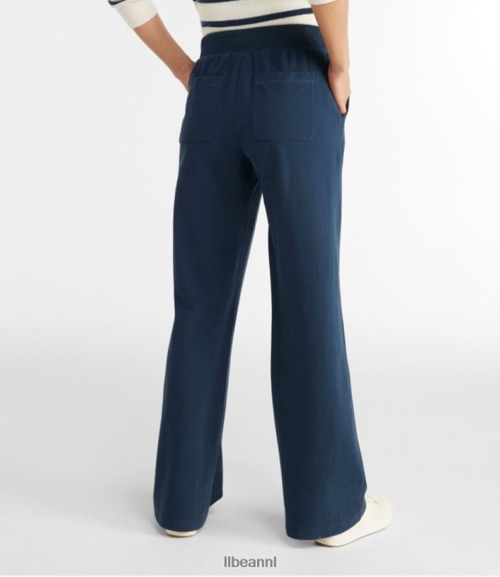 L.L.Bean vrouwen ultrazachte joggingbroek inkt zwart kleding VT0643280