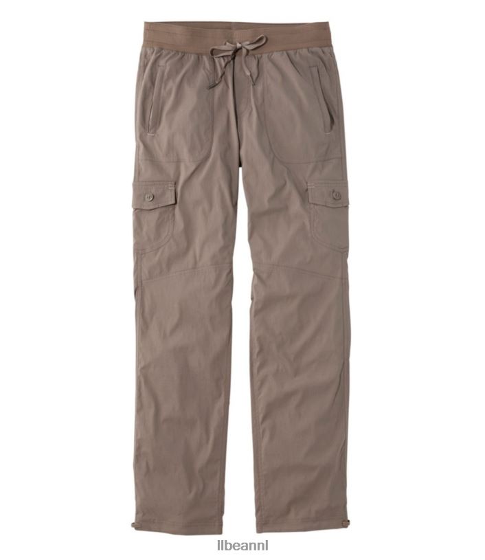 L.L.Bean vrouwen vista kampbroek geroosterde amandel kleding VT0646403
