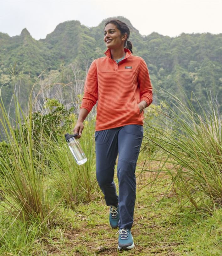 L.L.Bean vrouwen vista kampbroek geroosterde amandel kleding VT0646631