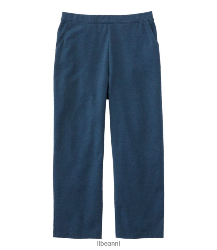 L.L.Bean vrouwen perfect passende broek diepe admiraalblauwe heide kleding VT0645653