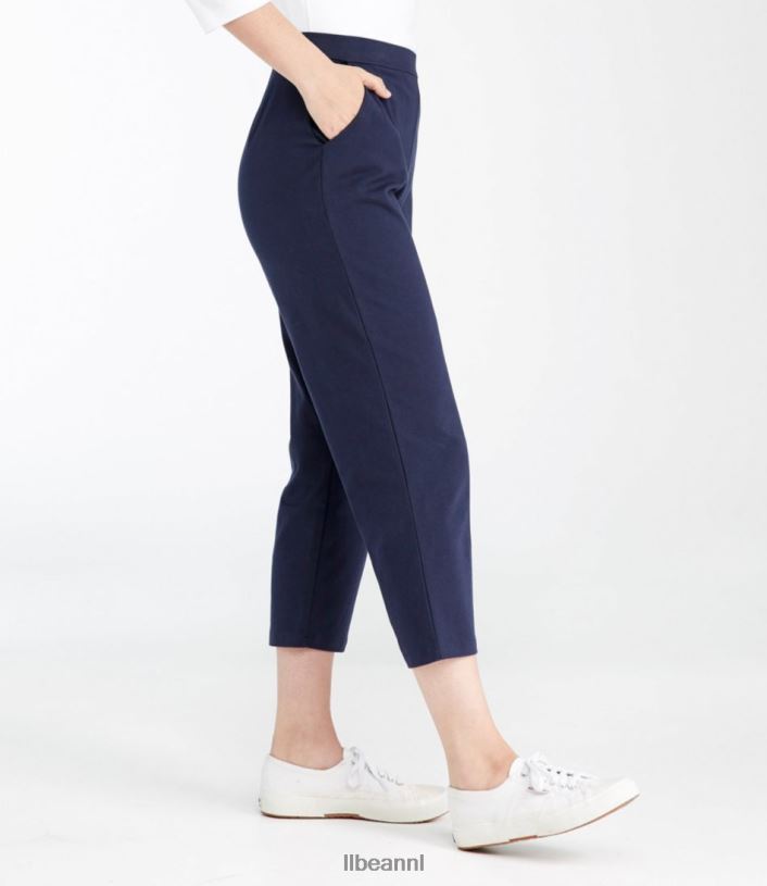 L.L.Bean vrouwen perfect passende broek diepe admiraalblauwe heide kleding VT0645653