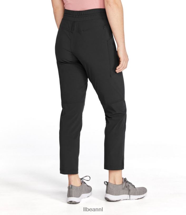 L.L.Bean vrouwen venturestretch geweven enkelbroek graniet kleding VT0643235