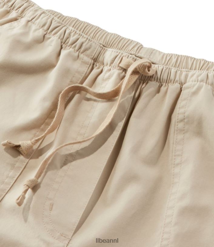 L.L.Bean vrouwen zongewassen broek antiek wit kleding VT0645755