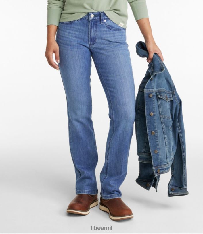 L.L.Bean vrouwen Beanflex-jeans helder indigo kleding VT0643253