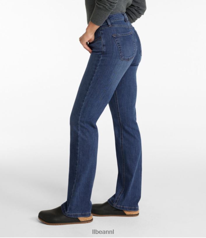 L.L.Bean vrouwen Beanflex-jeans helder indigo kleding VT0643253