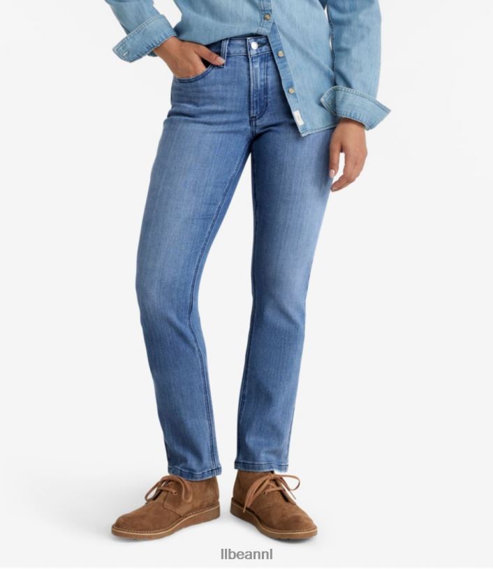 L.L.Bean vrouwen Beanflex-jeans helder indigo kleding VT0644609