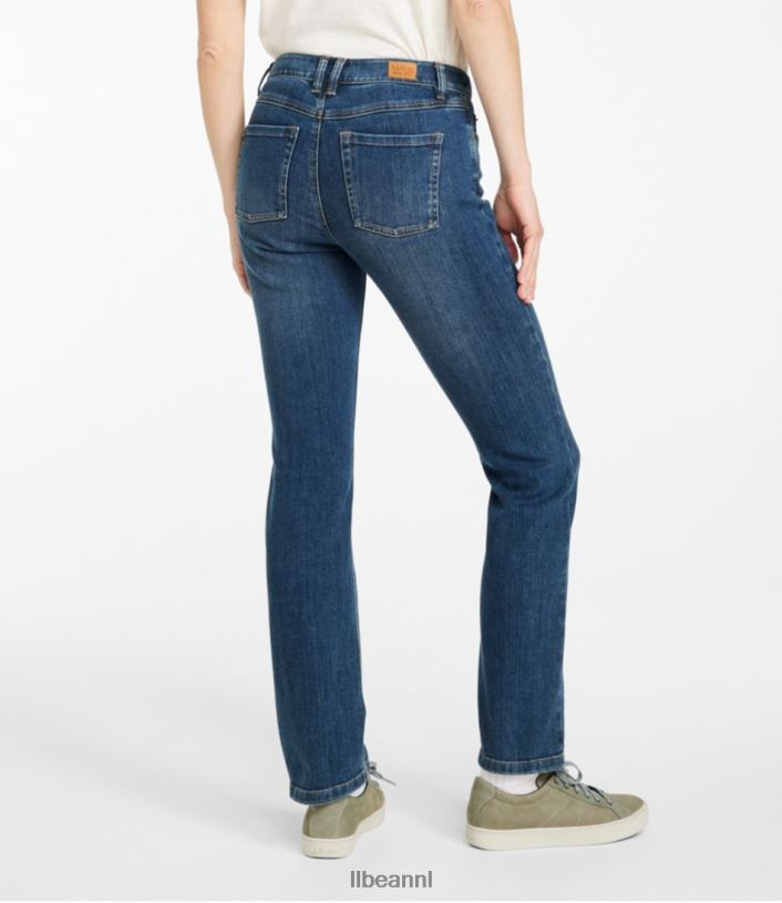 L.L.Bean vrouwen Beanflex-jeans licht indigo kleding VT0642971