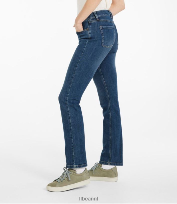 L.L.Bean vrouwen Beanflex-jeans licht indigo kleding VT0642971