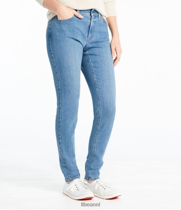 L.L.Bean vrouwen Beanflex-jeans licht indigo kleding VT0644837