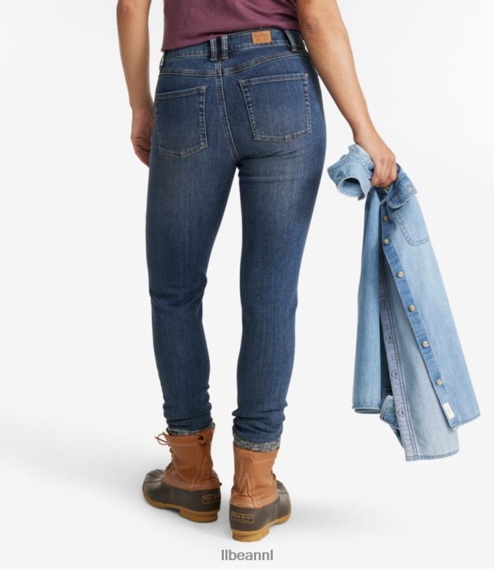 L.L.Bean vrouwen Beanflex-jeans licht indigo kleding VT0644837