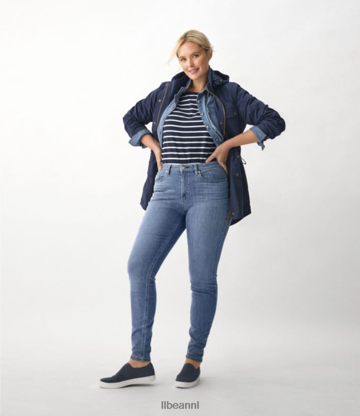 L.L.Bean vrouwen Beanflex-jeans licht indigo kleding VT0644837