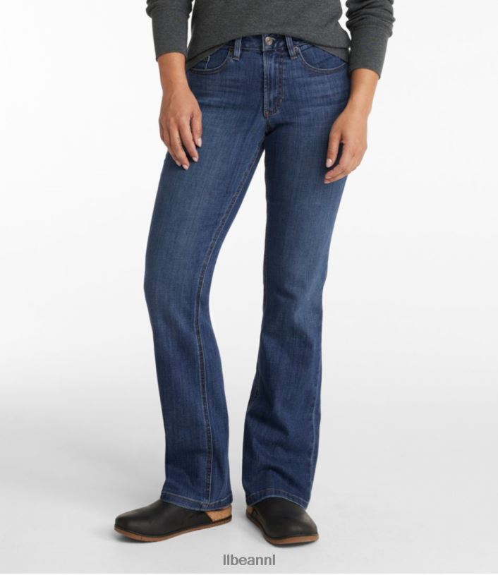 L.L.Bean vrouwen Beanflex-jeans steengewassen kleding VT064370