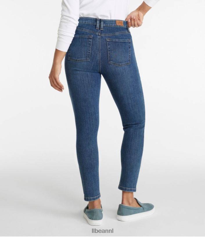 L.L.Bean vrouwen Beanflex-jeans wijnoogst vervaagd kleding VT0644858
