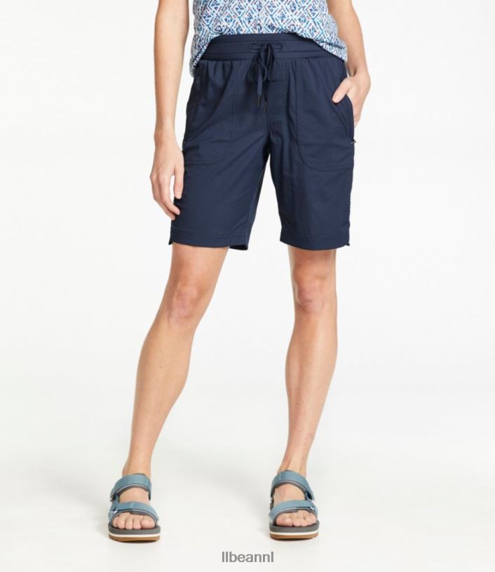 L.L.Bean vrouwen bermudashort van vistacamp nautische marine kleding VT064208