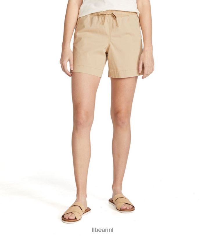 L.L.Bean vrouwen lakewashed dockshort marine kleding VT0644768