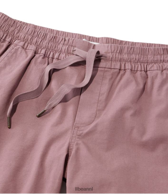 L.L.Bean vrouwen stretch ripstop pull-on short rokerig mauve kleding VT0643106
