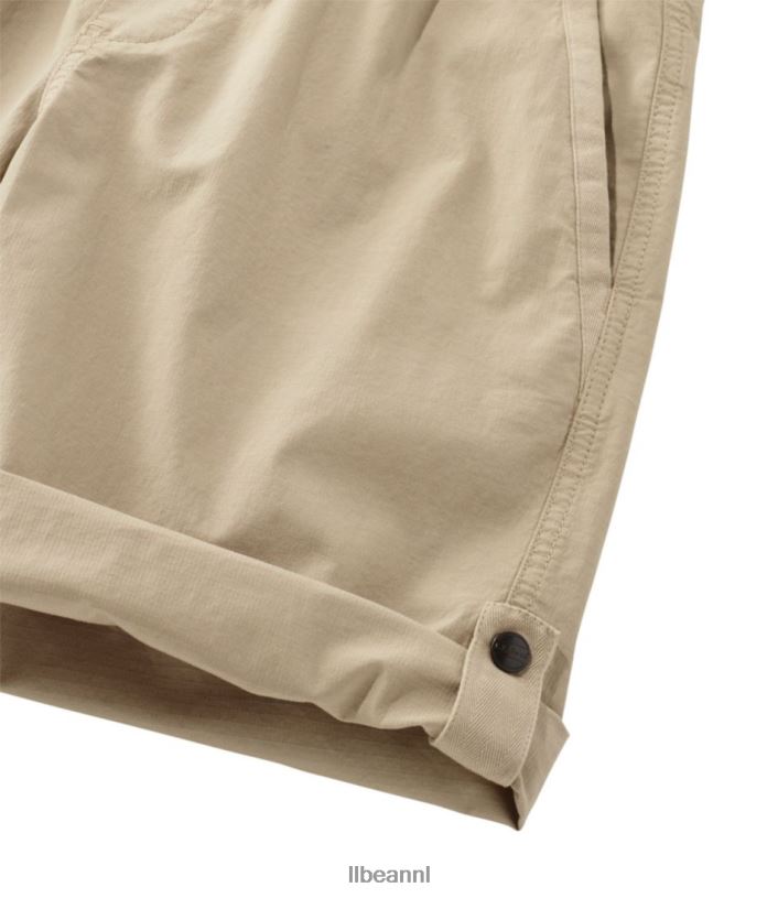 L.L.Bean vrouwen stretch ripstop pull-on short rokerig mauve kleding VT0644726