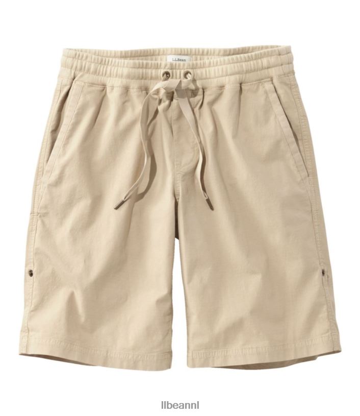 L.L.Bean vrouwen stretch ripstop pull-on short zandbank kleding VT0645773
