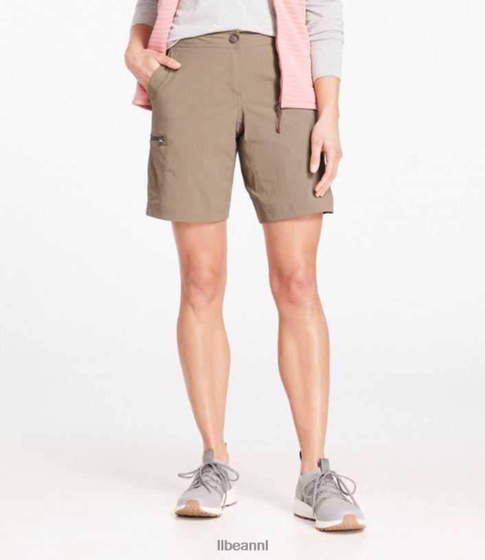 L.L.Bean vrouwen waterafstotende comfortabele trailshort as kleding VT0644747
