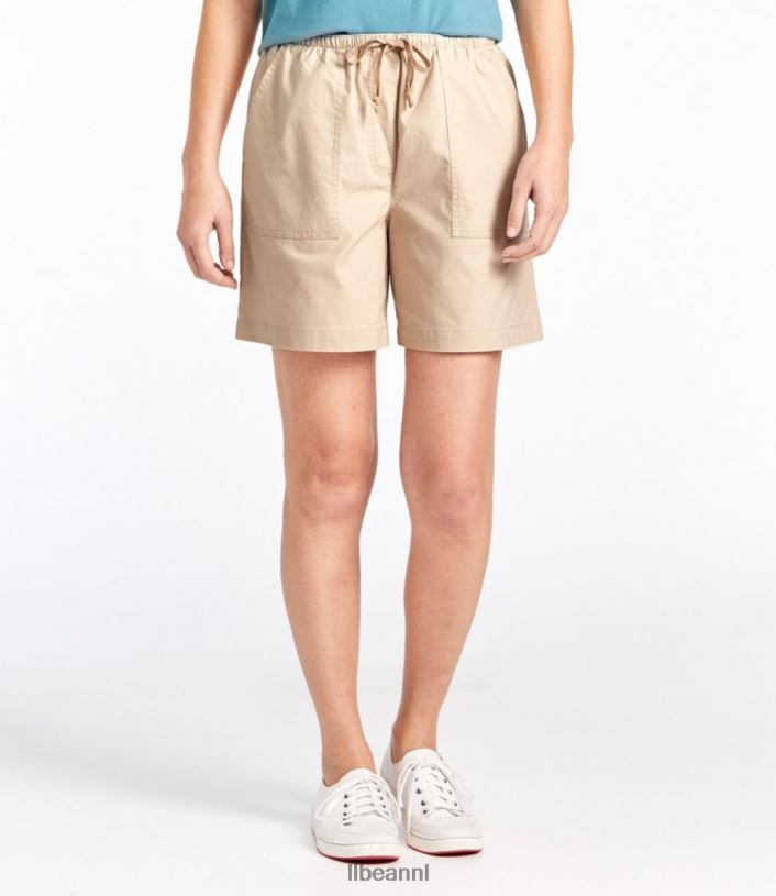 L.L.Bean vrouwen zongewassen korte broek heldere marine kleding VT0643109