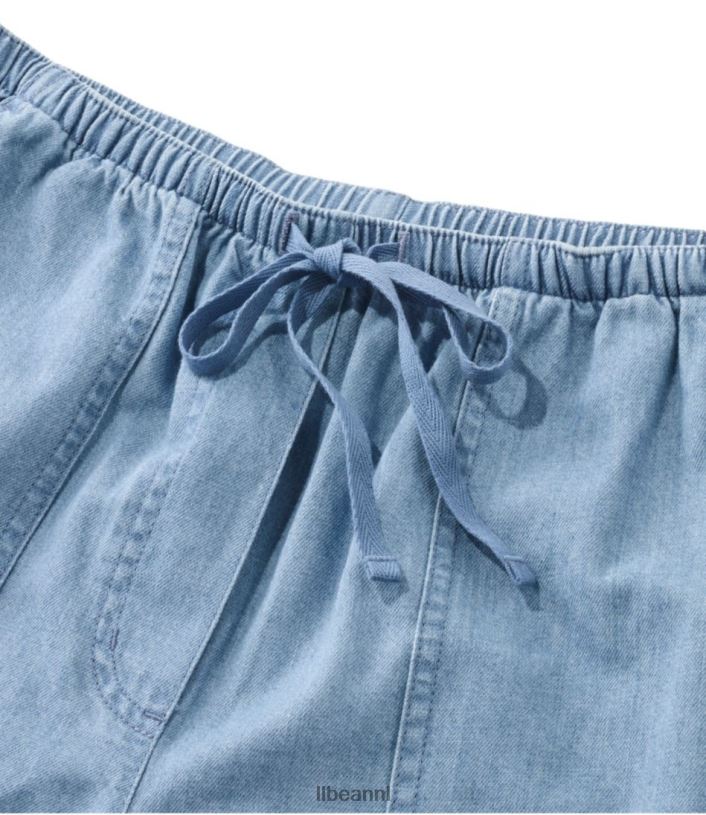 L.L.Bean vrouwen zongewassen korte broek medium wassing kleding VT0643121
