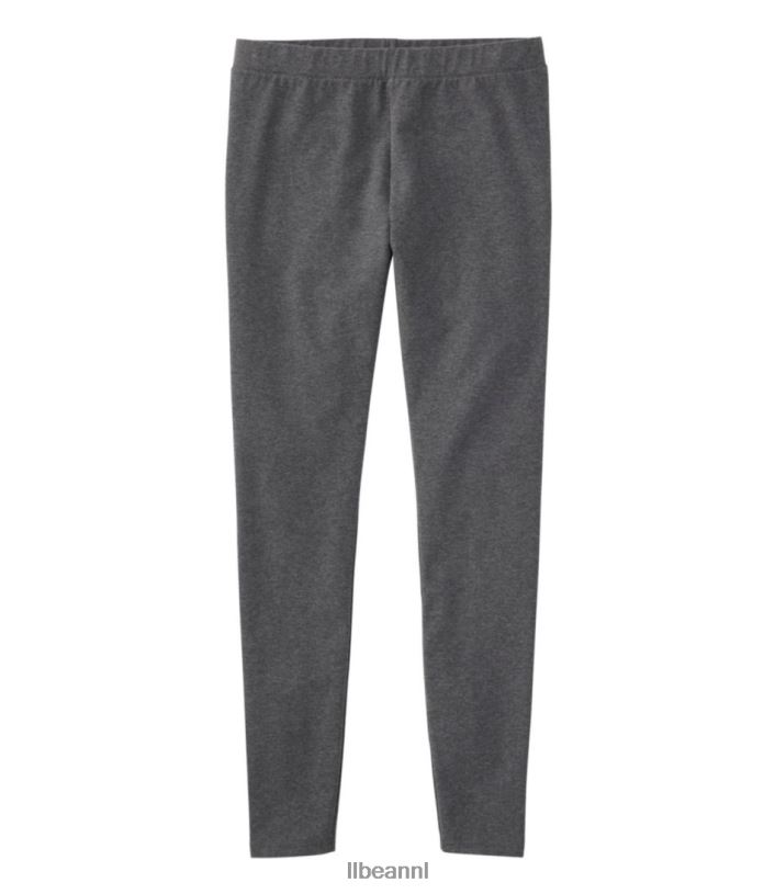 L.L.Bean vrouwen perfect passende broek donkergrijze heide kleding VT0644861