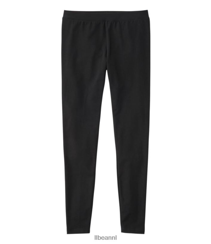 L.L.Bean vrouwen perfect passende broek zwart kleding VT0645881