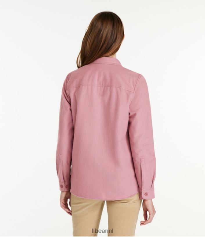 L.L.Bean vrouwen Heritage zeemshirt diepe wijn kleding VT0645896