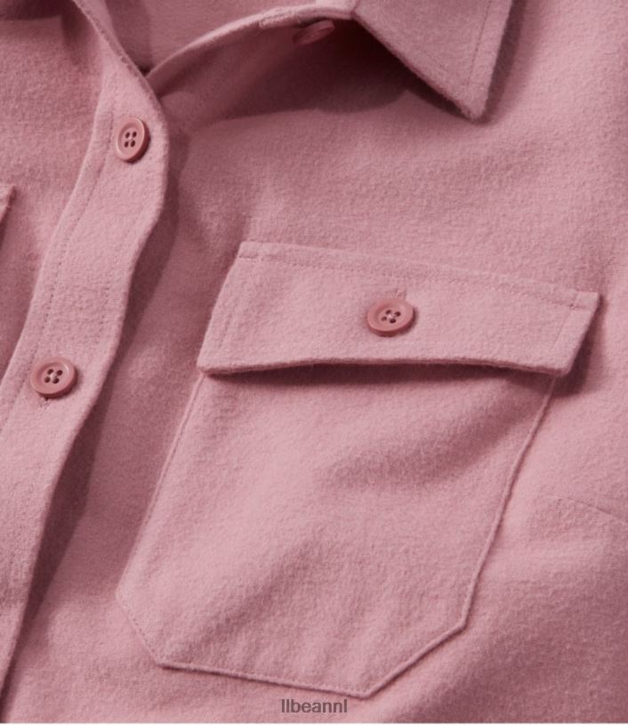 L.L.Bean vrouwen Heritage zeemshirt diepe wijn kleding VT0645896