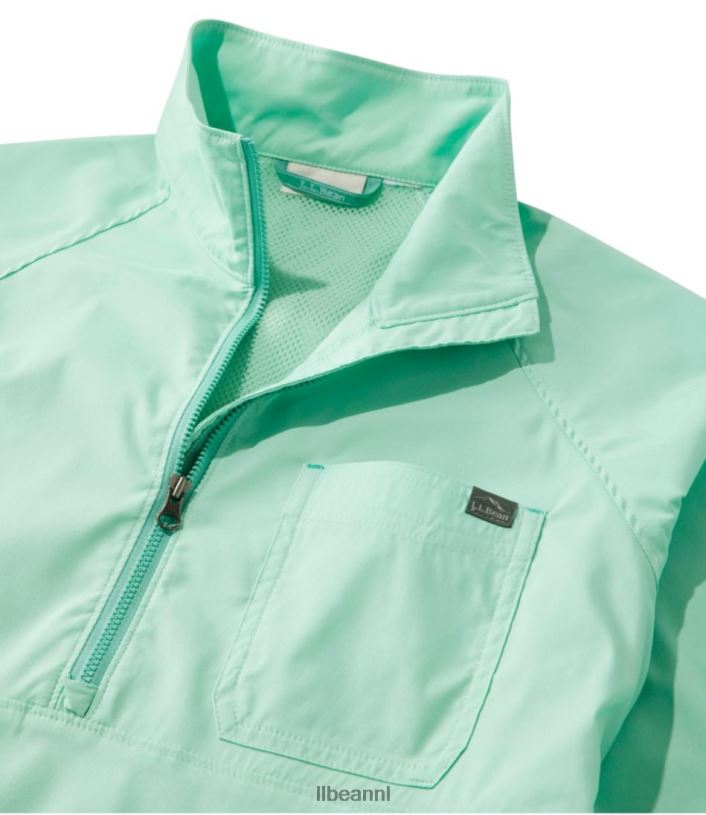 L.L.Bean vrouwen dagelijks sunsmart geweven overhemd wilde zalm kleding VT064433