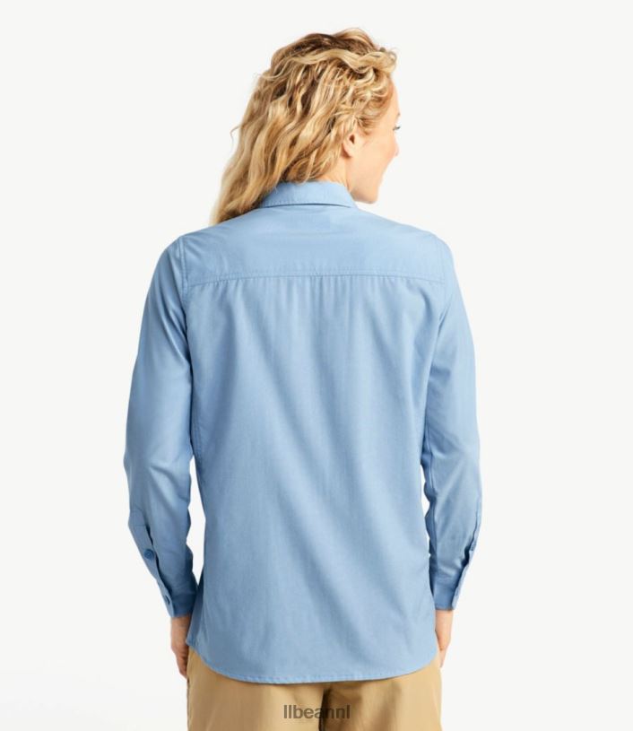L.L.Bean vrouwen geen flyzone-shirt zandduin kleding VT0645836