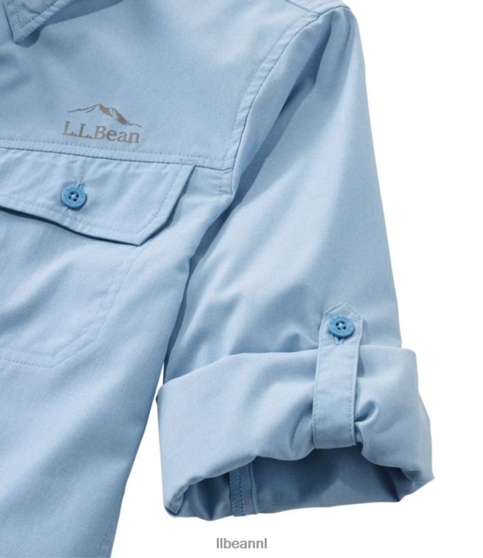 L.L.Bean vrouwen geen flyzone-shirt zandduin kleding VT0645836