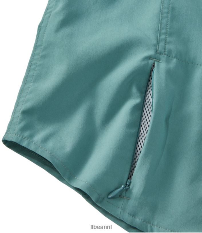 L.L.Bean vrouwen tropisch overhemd berg lila kleding VT0646709