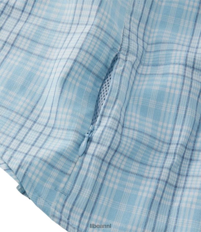 L.L.Bean vrouwen tropisch overhemd warm koraal kleding VT0641345