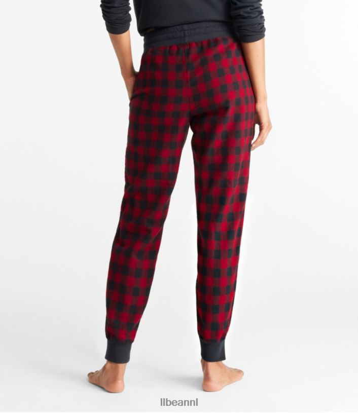 L.L.Bean vrouwen Schotse geruite flanellen slaapjoggingbroek Rob Roy kleding VT064754