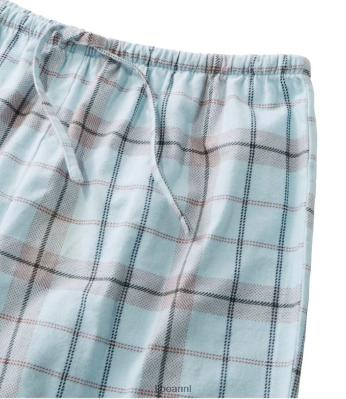 L.L.Bean vrouwen gezellige pyjamaset helder marineblauw/zeedennen plaid kleding VT0643004