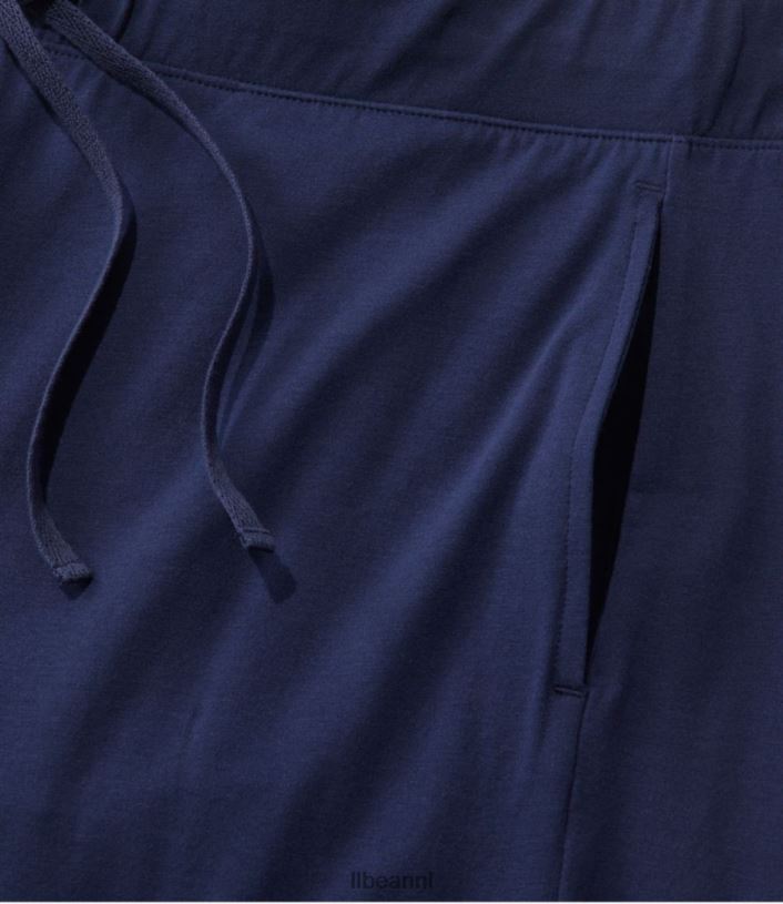 L.L.Bean vrouwen superzachte krimpvrije pyjamaset bleek mauve kleding VT0643277