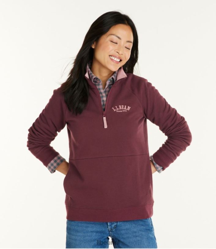 L.L.Bean vrouwen Sweatshirt uit 1912 klassieke marine kleding VT064130