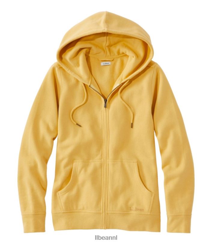 L.L.Bean vrouwen Sweatshirt uit 1912 licht goud kleding VT0647036