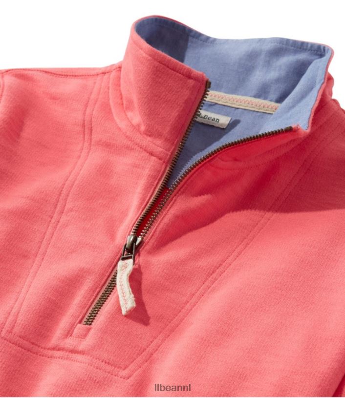 L.L.Bean vrouwen biologisch katoenen sweatshirt lila mist kleding VT0644798