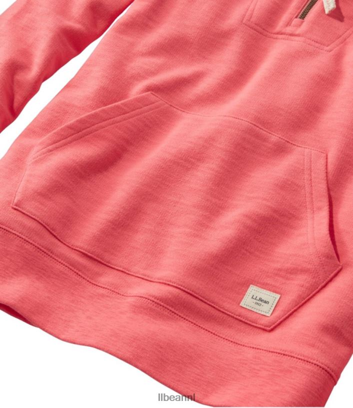 L.L.Bean vrouwen biologisch katoenen sweatshirt lila mist kleding VT0644798