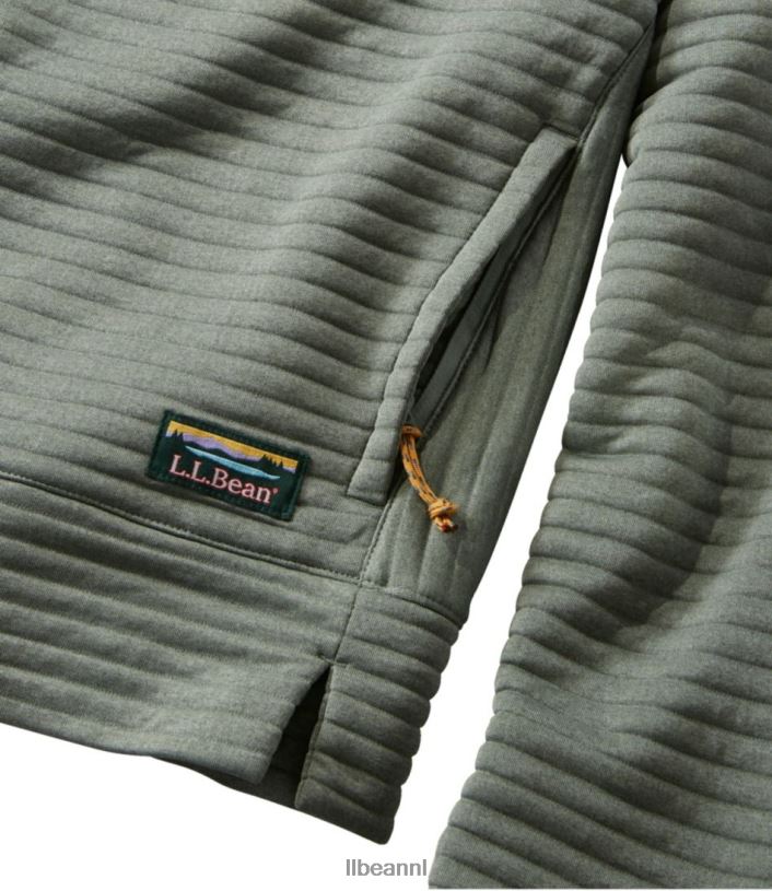 L.L.Bean vrouwen luchtlicht trui zeegroene heide kleding VT0645908