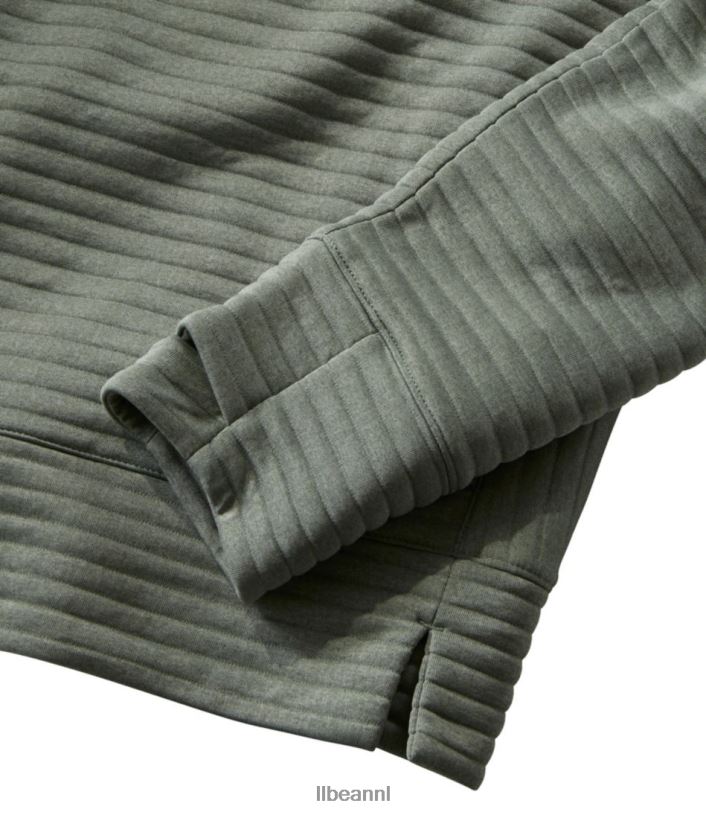 L.L.Bean vrouwen luchtlicht trui zeegroene heide kleding VT0645908