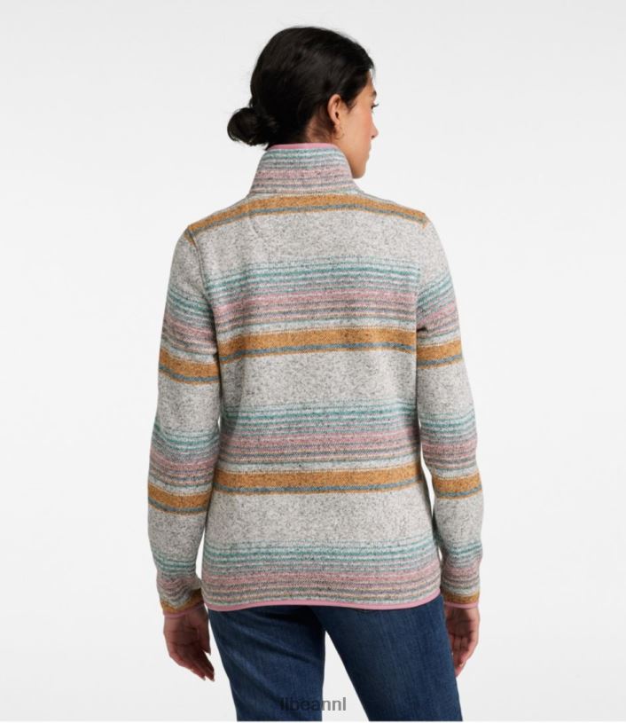 L.L.Bean vrouwen trui fleece trui landschap kleding VT0646616