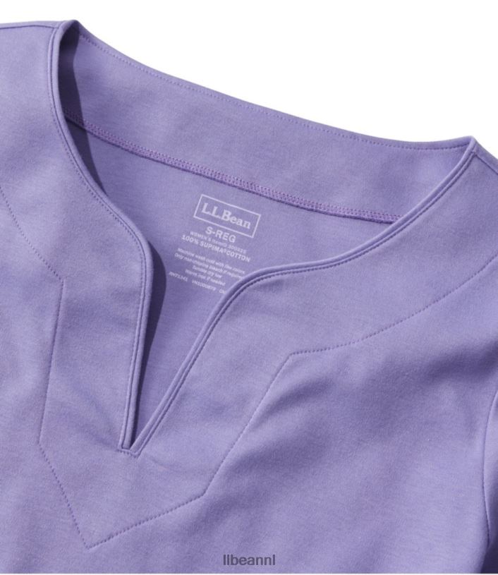 L.L.Bean vrouwen Pima katoenen tuniek azalea kleding VT0646400