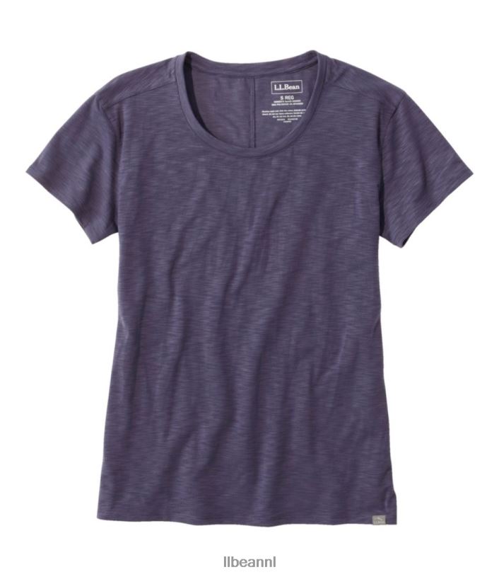 L.L.Bean vrouwen stroomzijde tee donkere maagdenpalm kleding VT0643175